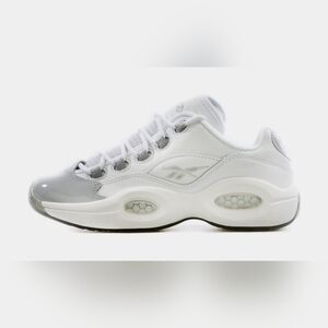 REEBOK QUESTION LOW GREY TOE GRADE SCHOOL BASKETBALL SHOE Size 6